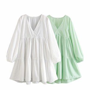 My Spring Dress color white S, M